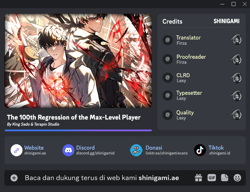 The Max-Level Player’s 100th Regression Chapter 0 Image 0
