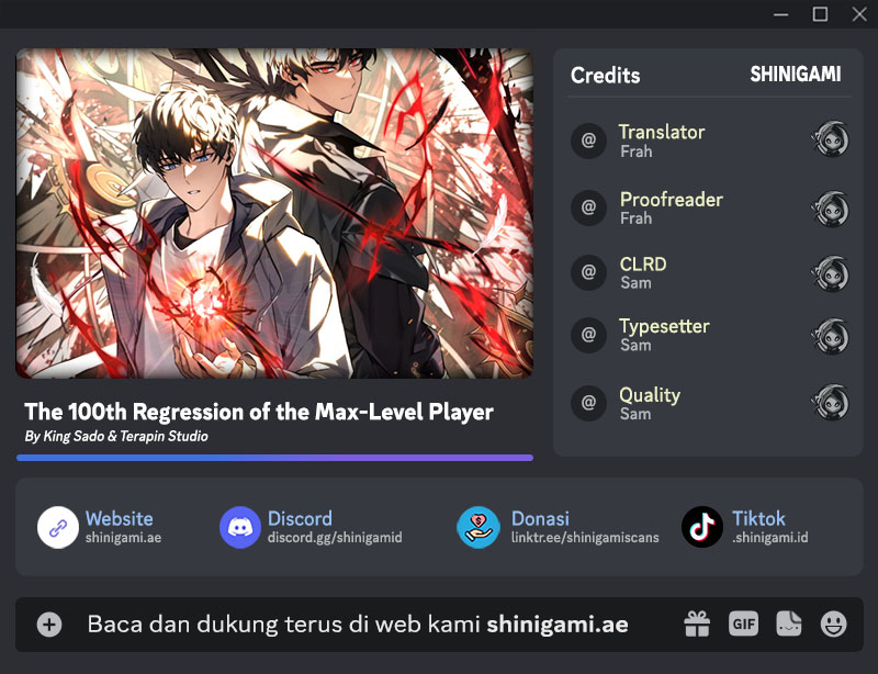 The Max-Level Player’s 100th Regression Chapter 7 Image 0