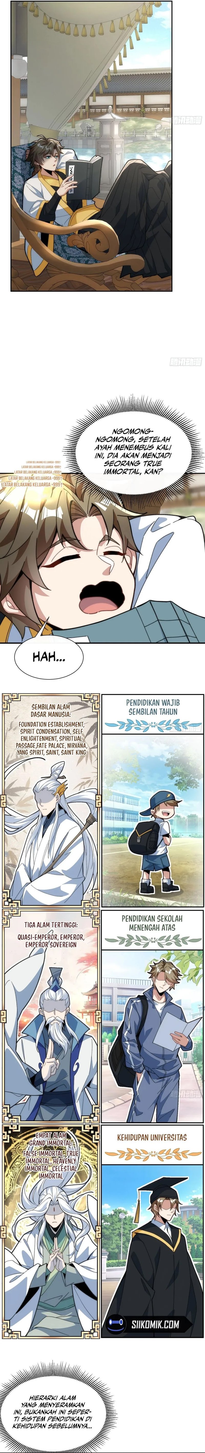 Becoming Immortal by Doing Nothing Chapter 04 Image 5