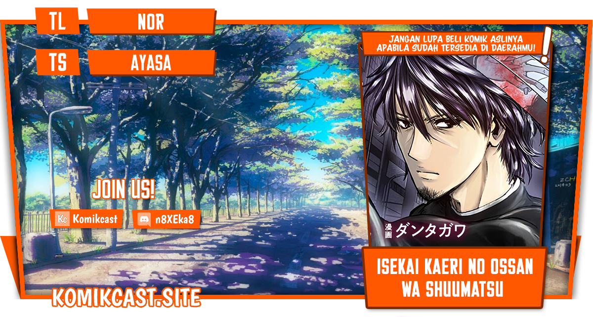 Isekai Kaeri no Ossan wa Shuumatsu de Sekai de Musou Suru Chapter 14 Image 0