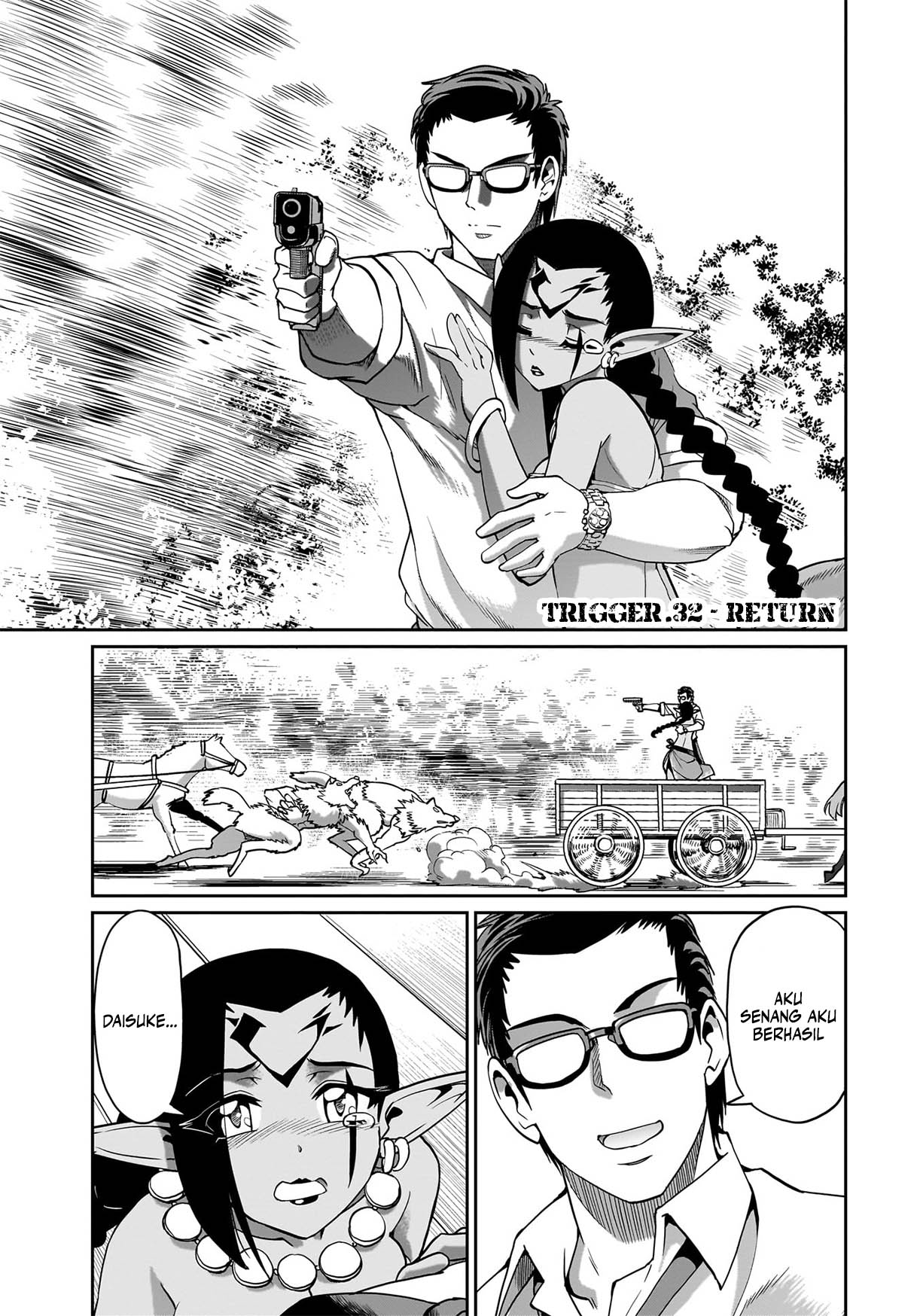 Isekai Shoukan Oji-san no Juumusou Life – Sabage Suki Salaryman wa Kaisha Owari ni Isekai e Chokki suru Chapter 32 Image 1