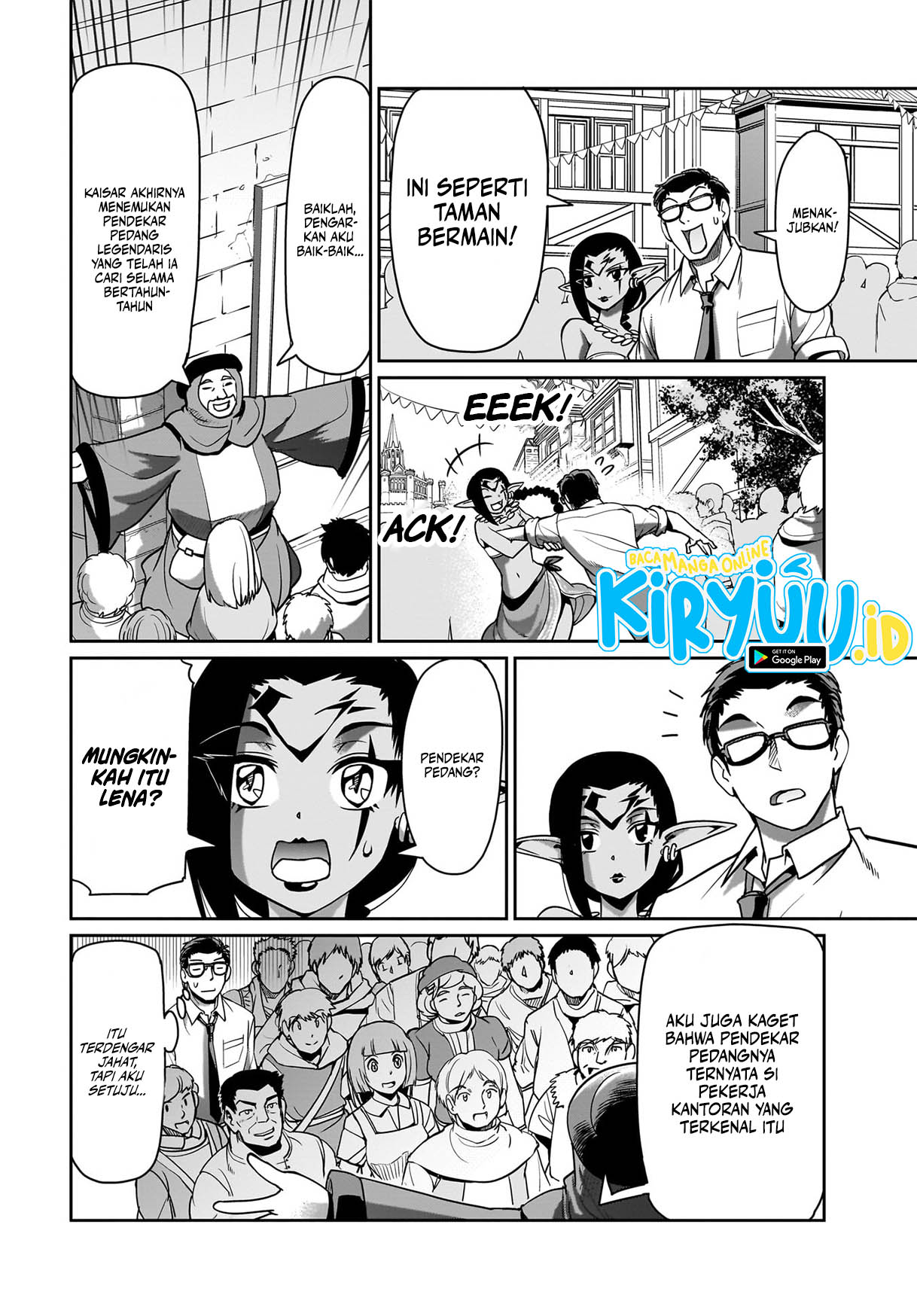 Isekai Shoukan Oji-san no Juumusou Life – Sabage Suki Salaryman wa Kaisha Owari ni Isekai e Chokki suru Chapter 34 Image 6