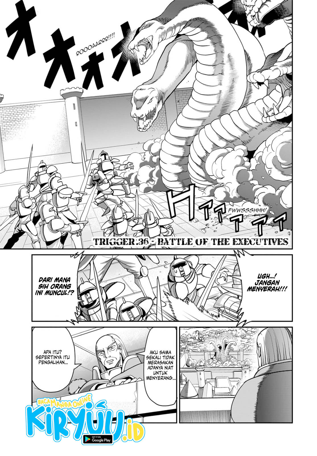 Isekai Shoukan Oji-san no Juumusou Life – Sabage Suki Salaryman wa Kaisha Owari ni Isekai e Chokki suru Chapter 36 Image 1