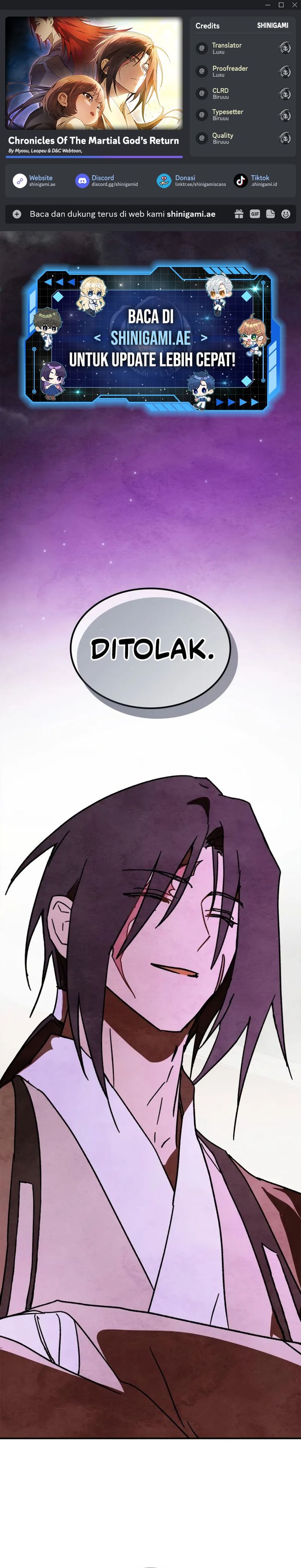 Chronicles Of The Martial God’s Return Chapter 130 END S3 Image 0