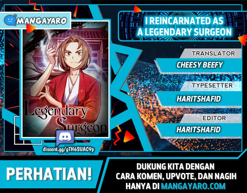 I Reincarnated as a Legendary Surgeon Chapter 17.2 Image 0
