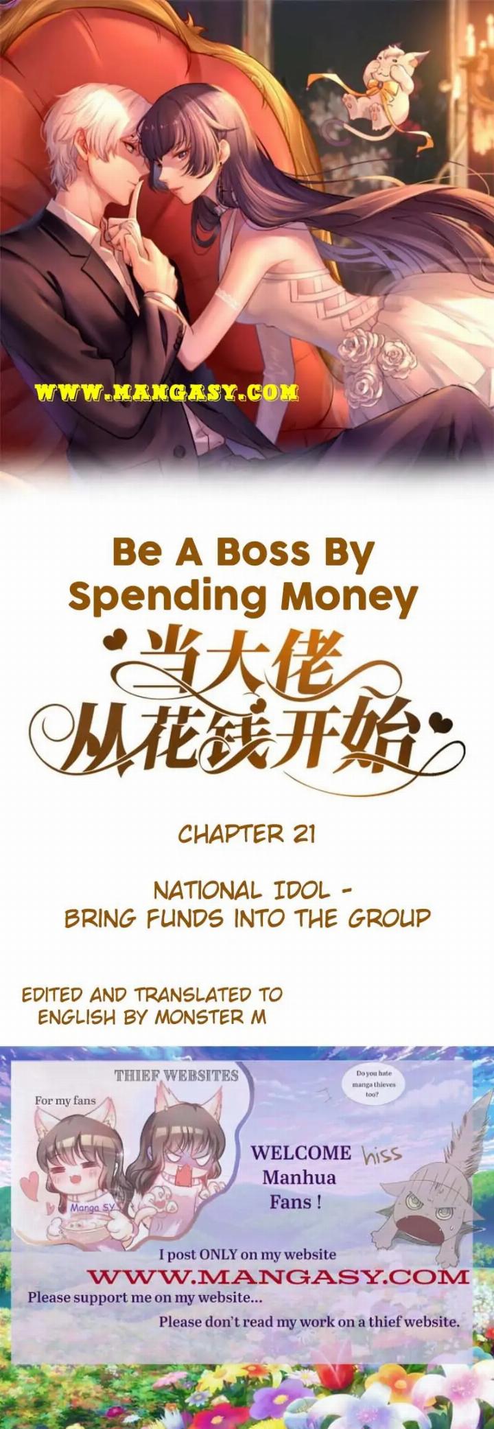 Be a Big Boss From Spending Money Chapter 21 Image 0