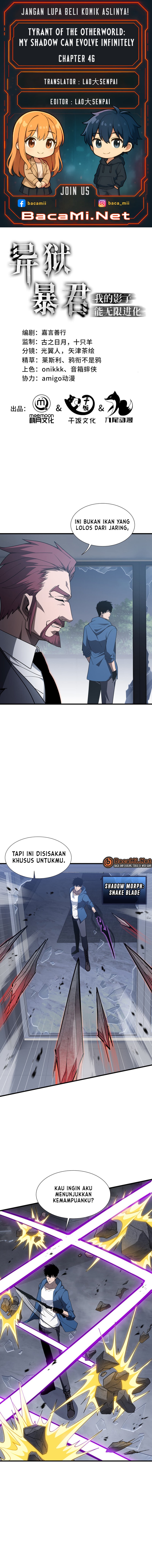 Tyrant of the Otherworld Prison: My Shadow Can Evolve Infinitely Chapter 46 Image 0