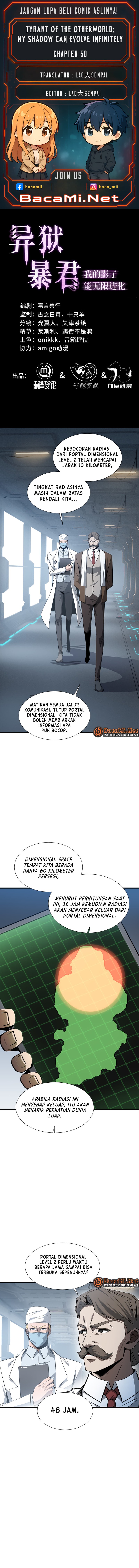 Tyrant of the Otherworld Prison: My Shadow Can Evolve Infinitely Chapter 50 Image 0