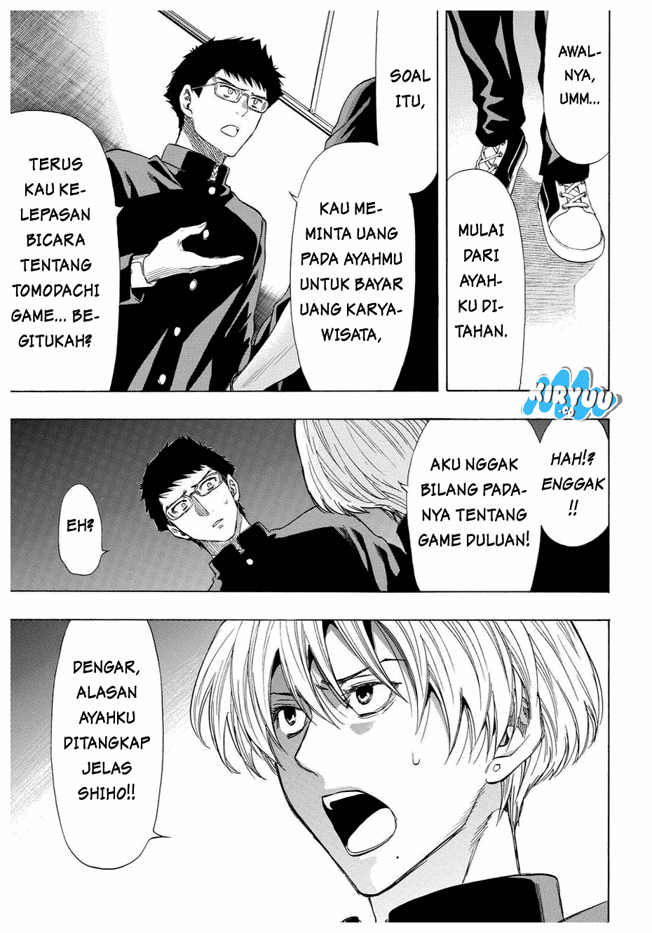 Tomodachi Game Chapter 34 Image 12