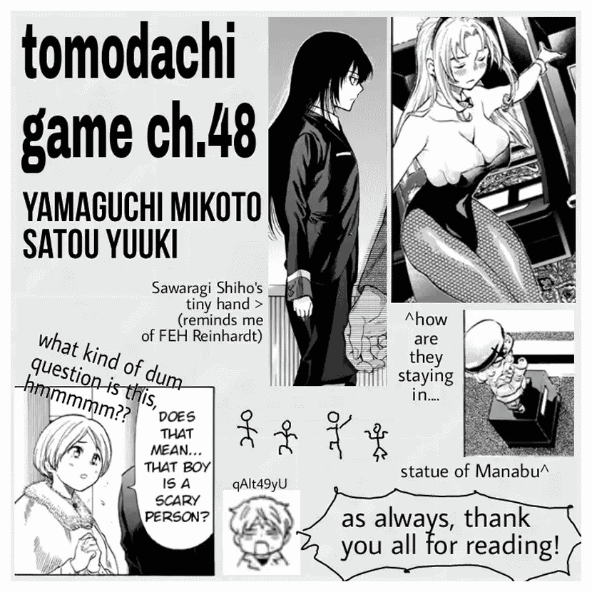 Tomodachi Game Chapter 48 Image 38