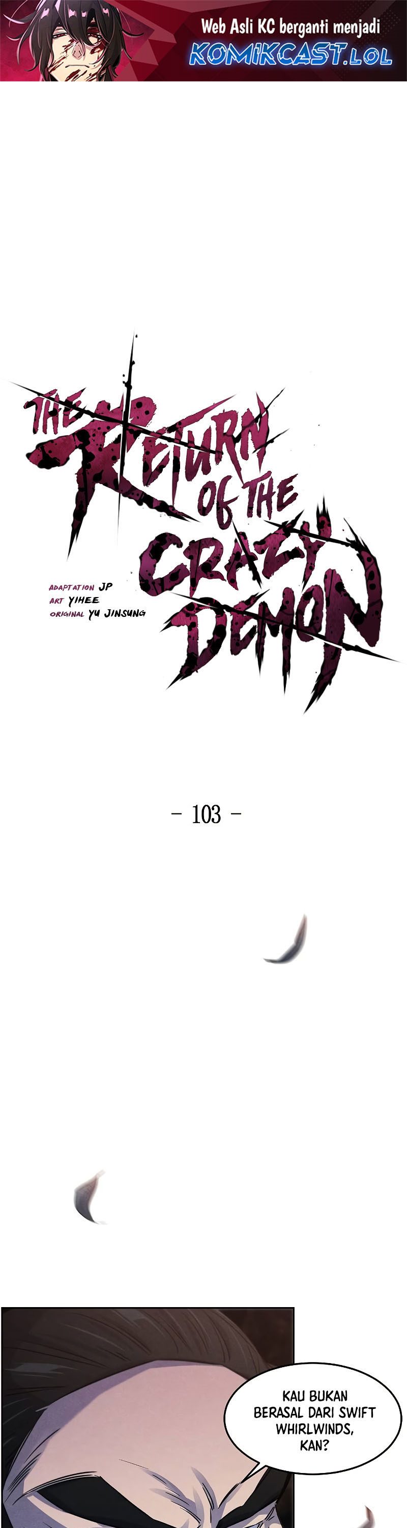 Return of the Mad Demon Chapter 103 Image 1