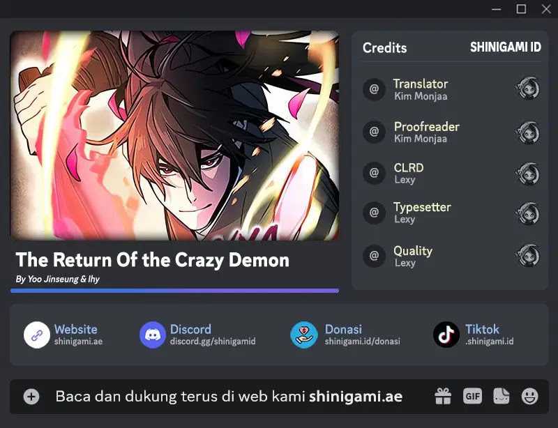 Return of the Mad Demon Chapter 120 Image 0