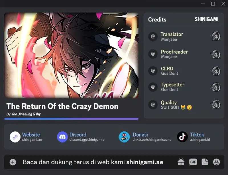 Return of the Mad Demon Chapter 146 Image 0
