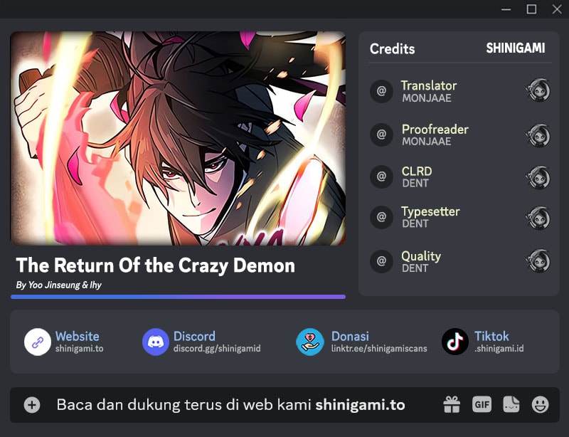 Return of the Mad Demon Chapter 159 Image 0