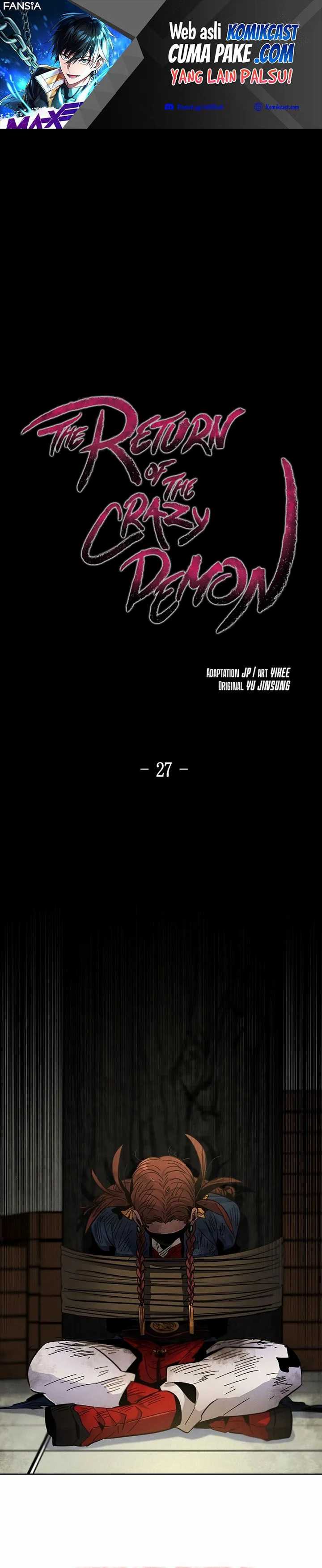 Return of the Mad Demon Chapter 27 Image 1