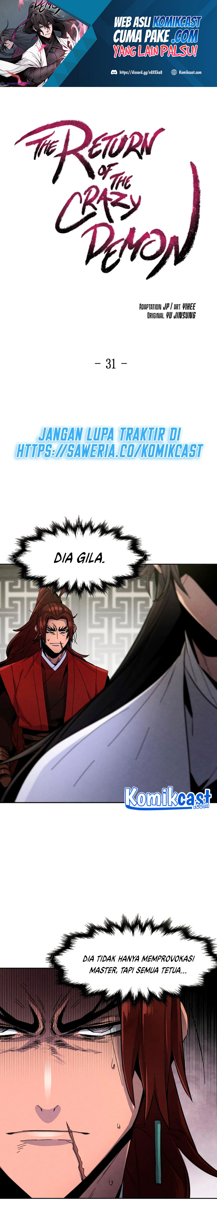 Return of the Mad Demon Chapter 31 Image 1