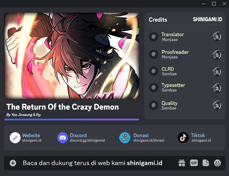 Return of the Mad Demon Chapter 77 Image 0