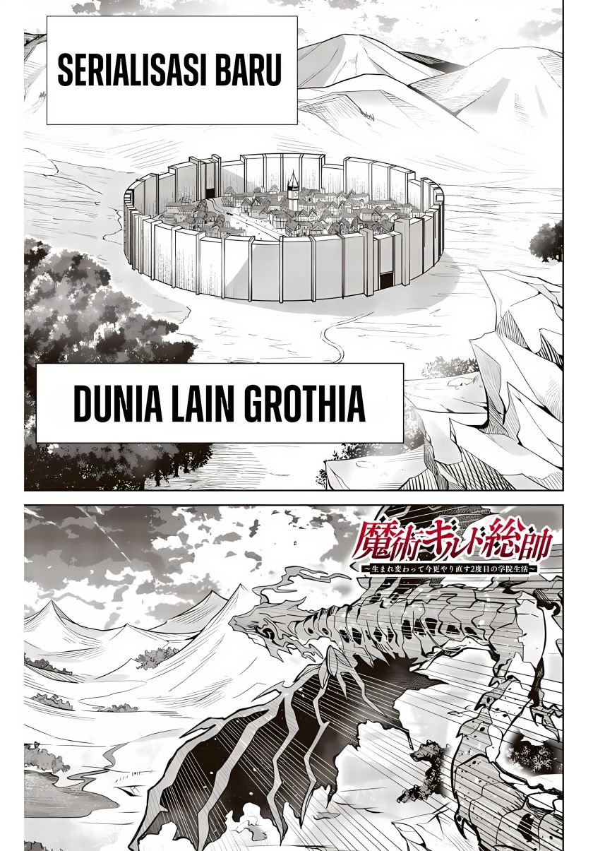 Majutsu Guild Sousui ~Umarekawatte Imasara Yarinaosu Nidome no Gakuin Seikatsu~ Chapter 01 Image 1