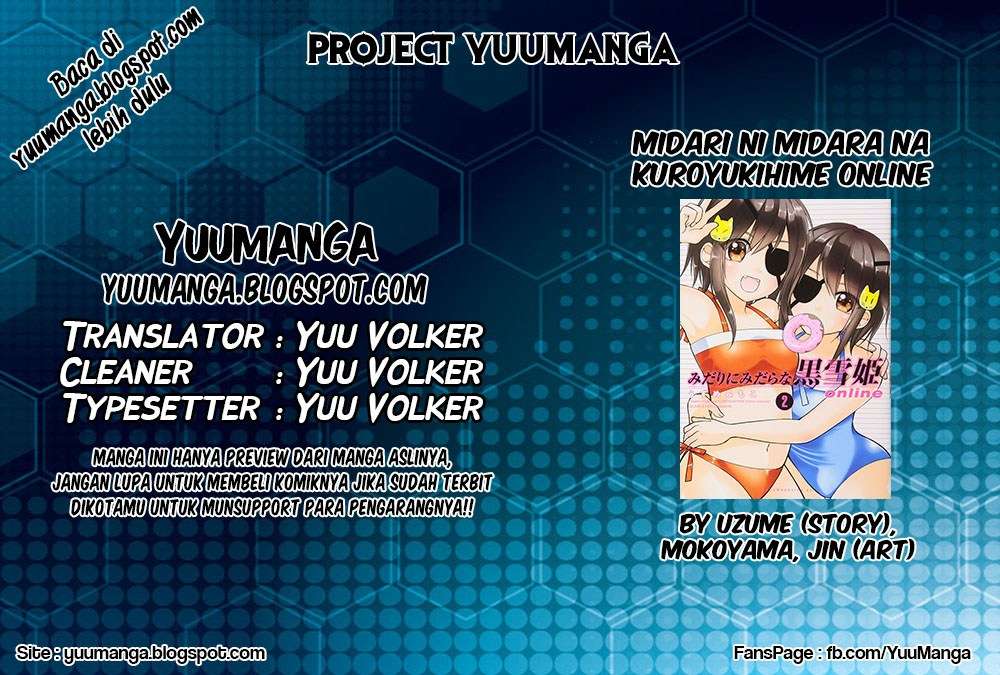 Midarini Midarana Kuroyukihime Online Chapter 9 Image 1