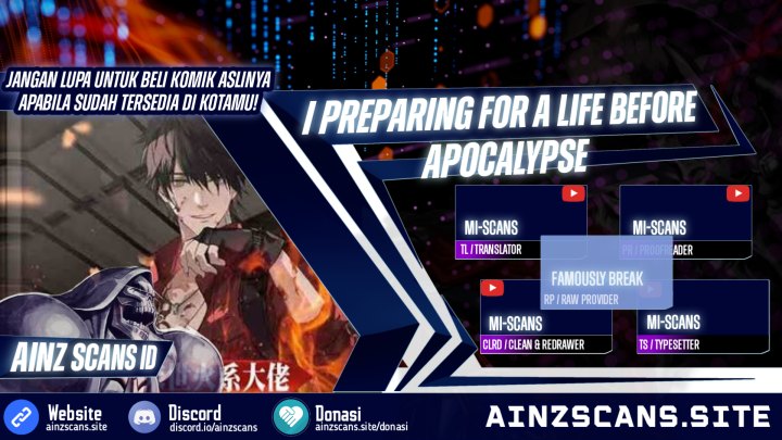 I Preparing For A Life Before Apocalypse Chapter 30 Image 0