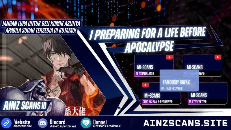 I Preparing For A Life Before Apocalypse Chapter 35 Image 0