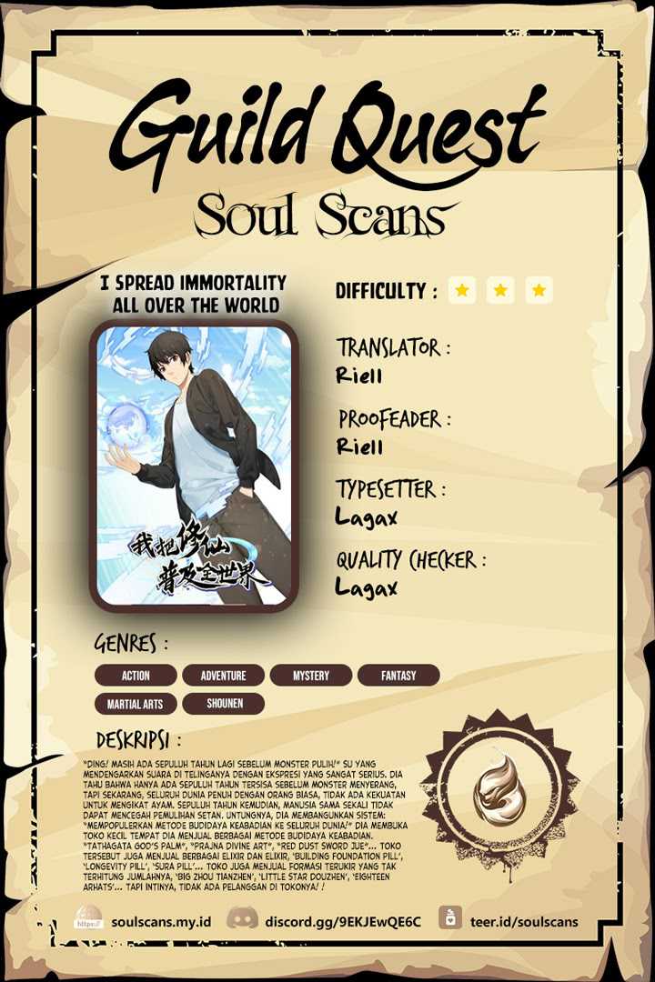 I Spread Immortality All Over The World Chapter 17 Image 0