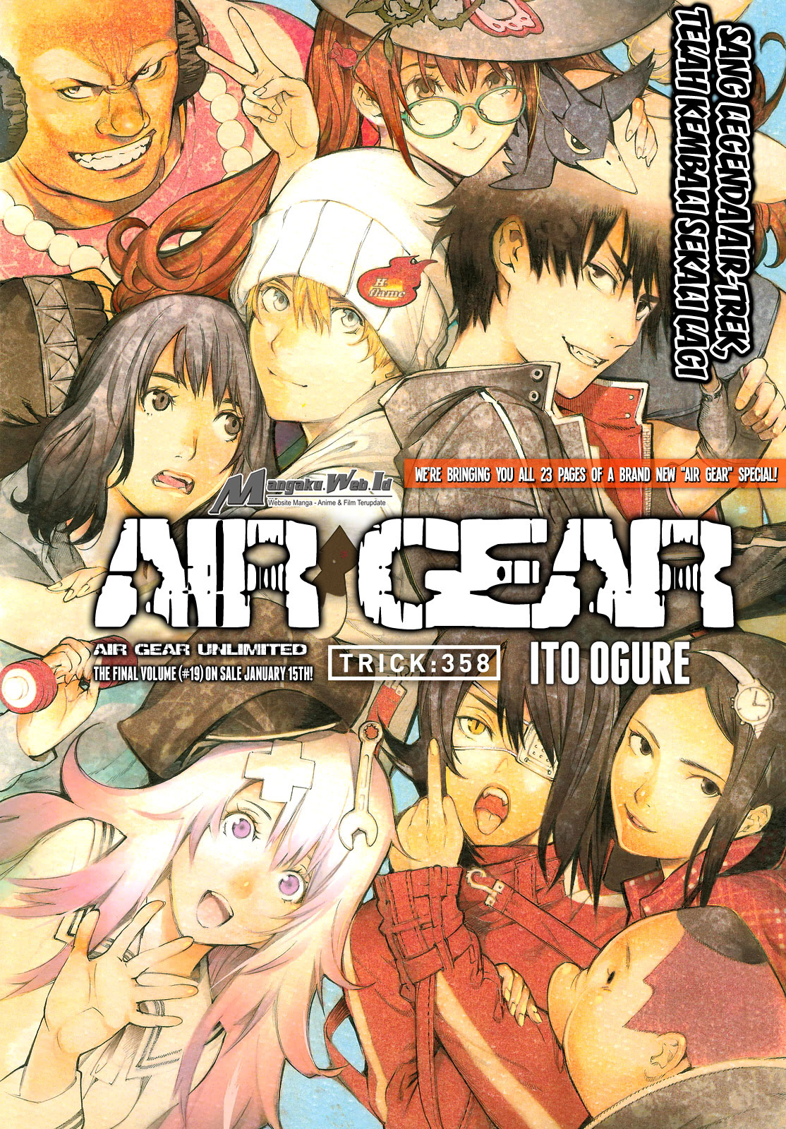 Air Gear Chapter 358 [tamat] Image 1