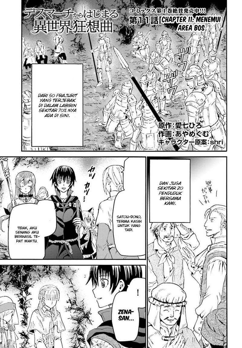 Death March kara Hajimaru Isekai Kyousoukyoku Chapter 11.1 Image 1