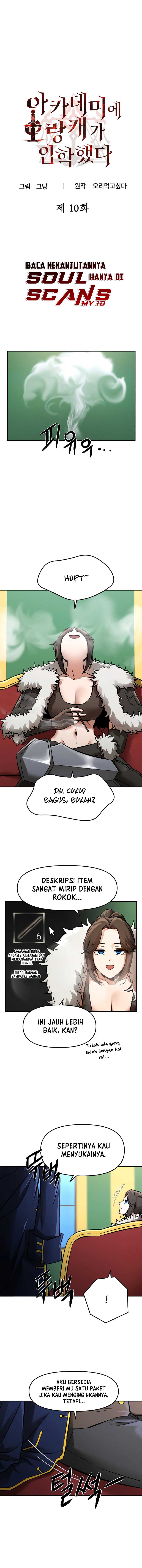 Entered the Academy as a Barbarian Chapter 10 Image 1
