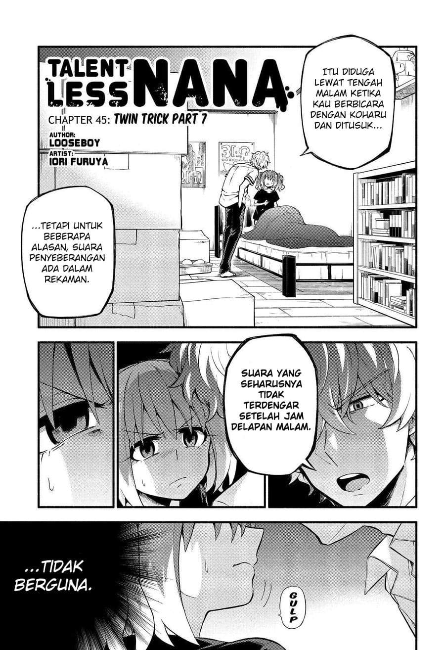 Talentless Nana Chapter 45 Image 1