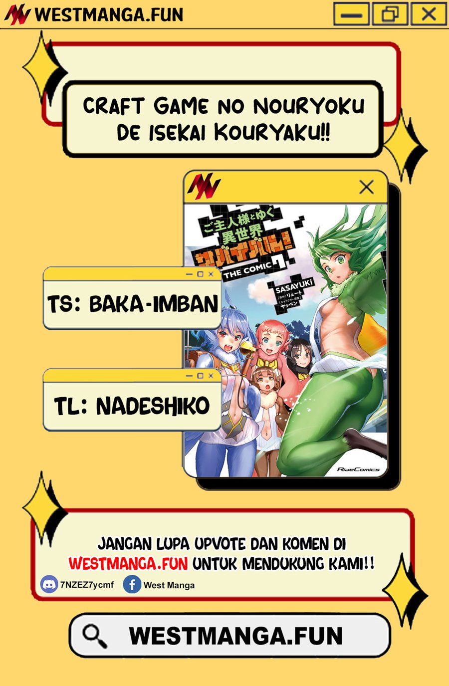Craft Game no Nouryoku de Isekai Kouryaku!! Chapter 46 fix Image 3