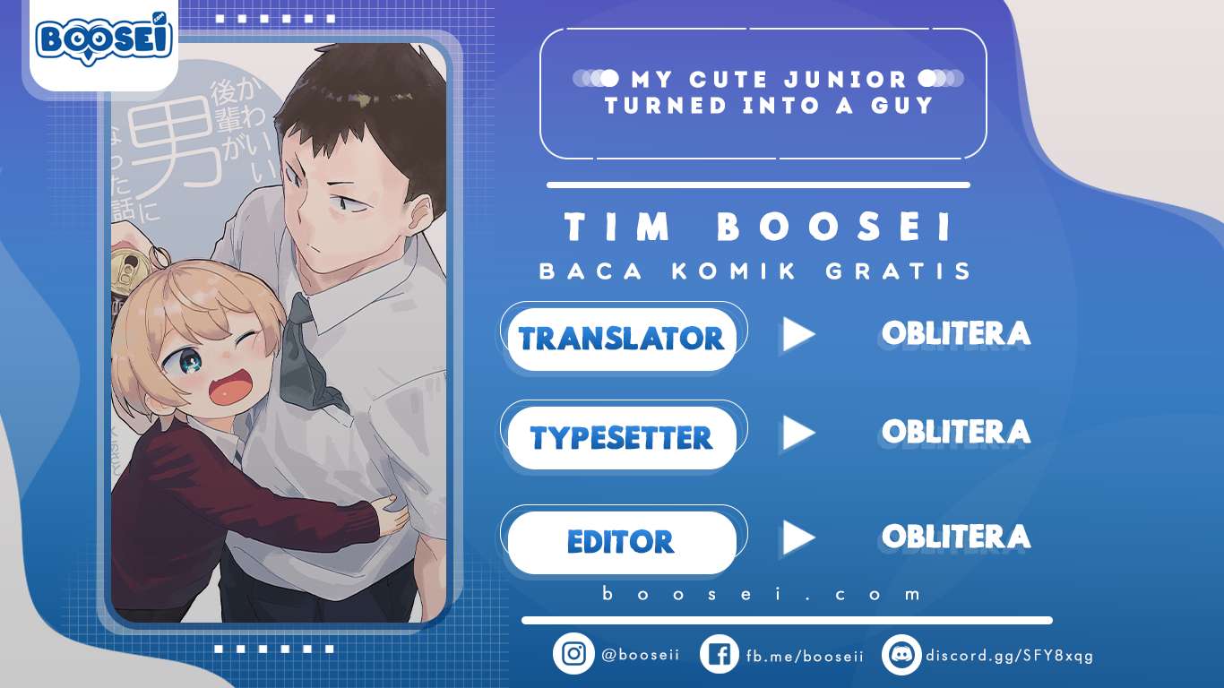 My Cute Junior Turned into a Guy Chapter 02 Image 0
