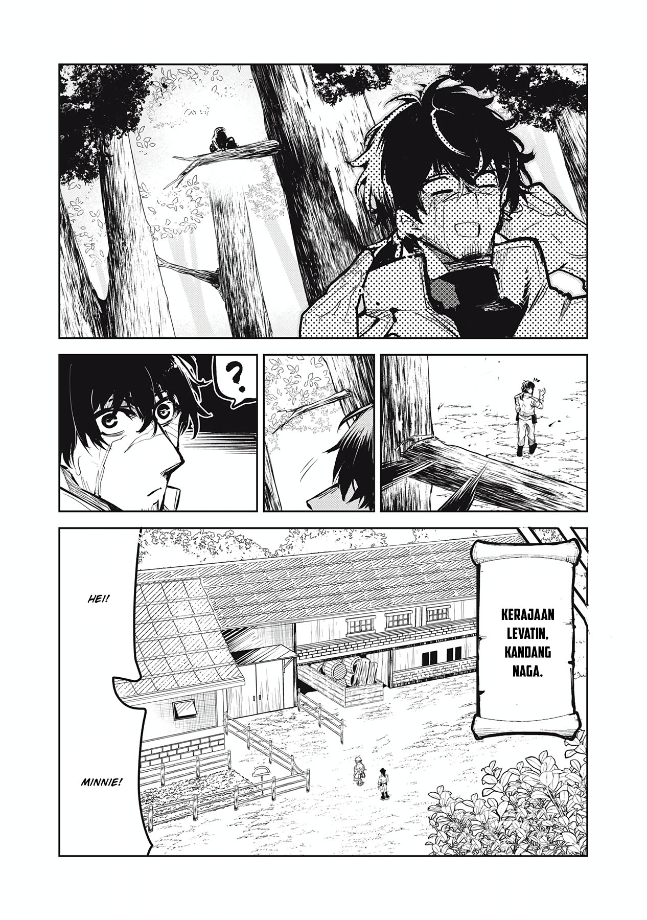Kuni wo Owareta Ryuushi-san, Hirowareta Ringoku de Ukkari Musou shite Shimau. Chapter 02.1 bahasa indonesia Image 12
