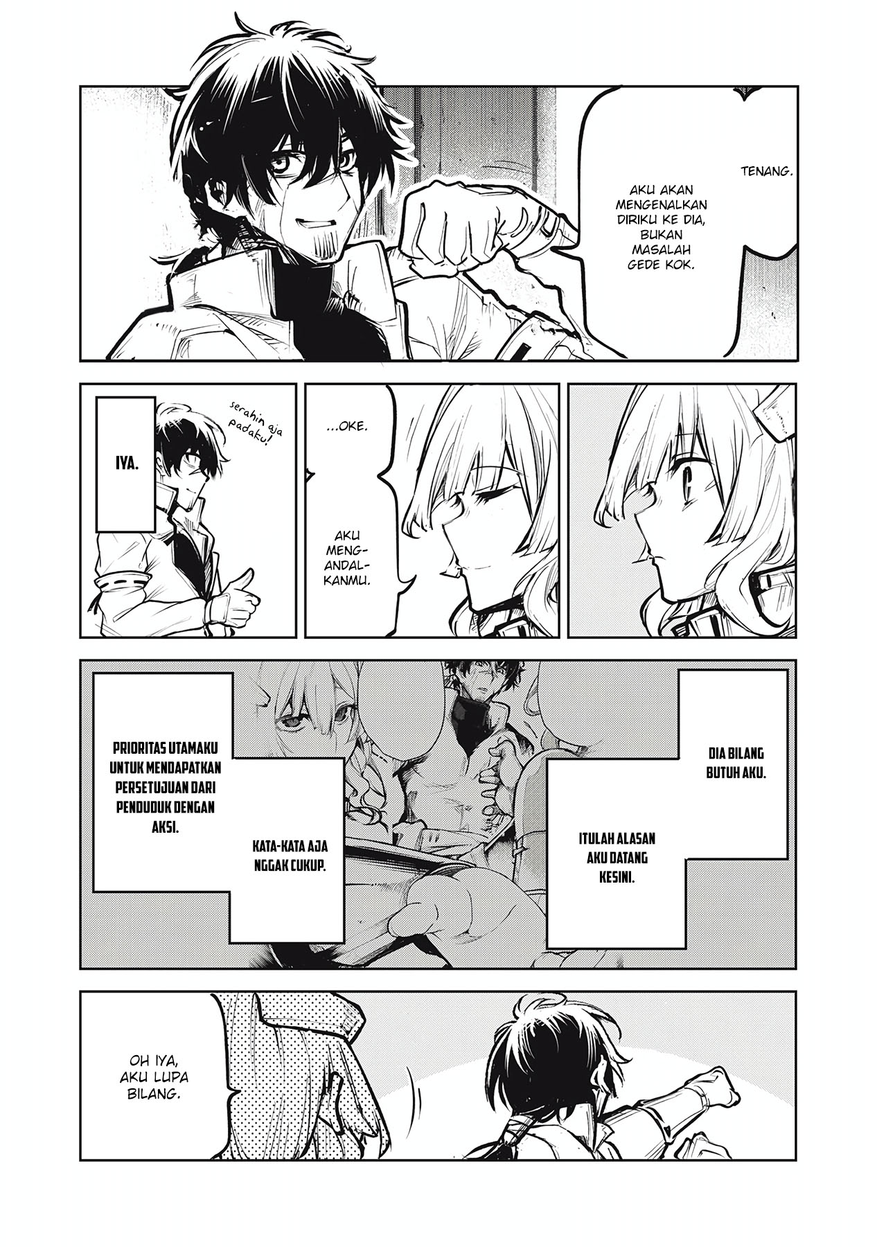 Kuni wo Owareta Ryuushi-san, Hirowareta Ringoku de Ukkari Musou shite Shimau. Chapter 02.1 bahasa indonesia Image 14