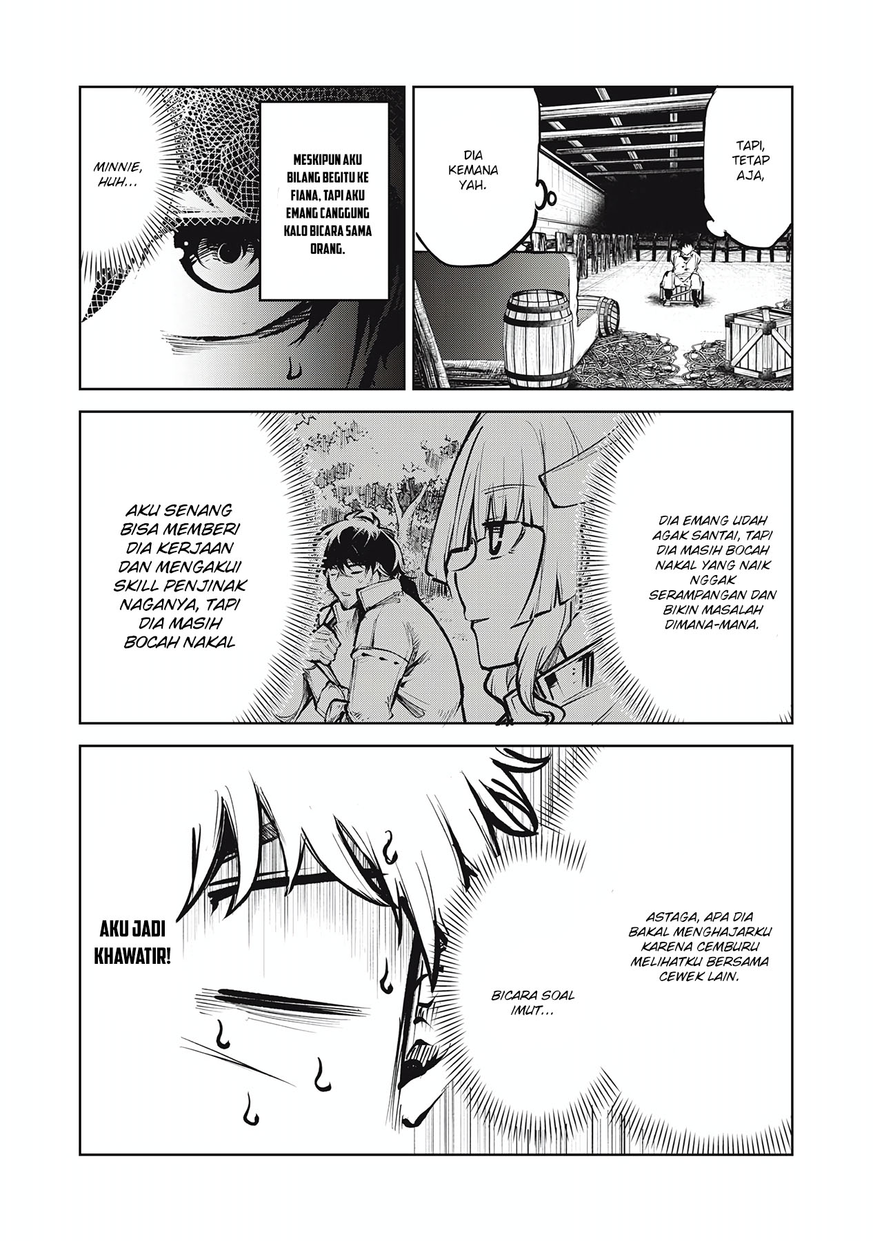 Kuni wo Owareta Ryuushi-san, Hirowareta Ringoku de Ukkari Musou shite Shimau. Chapter 02.1 bahasa indonesia Image 16