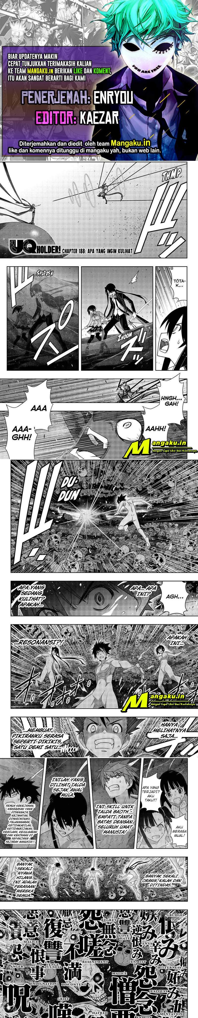 UQ Holder! Chapter 188.1 Image 0