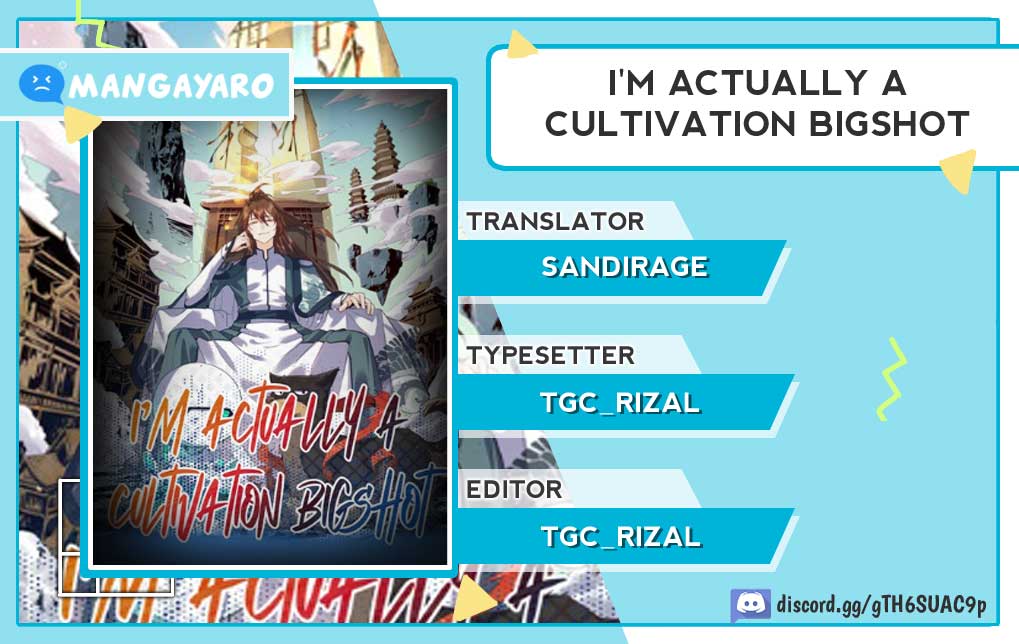 I’m Actually A Cultivation Bigshot Chapter 19 Image 0