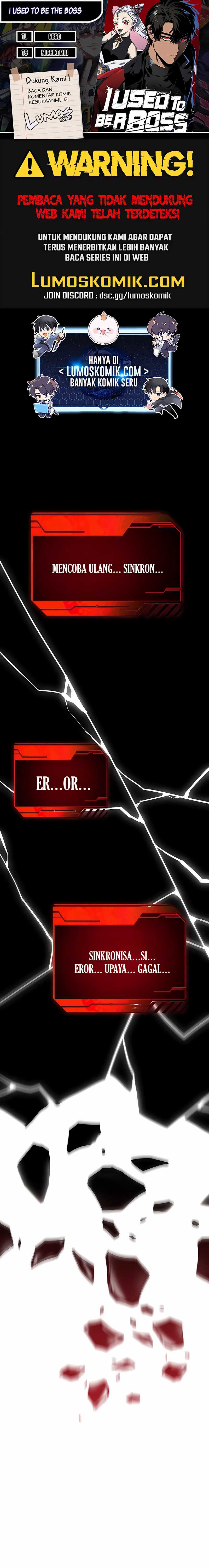 I Used to Be a Boss Chapter 107 Image 0