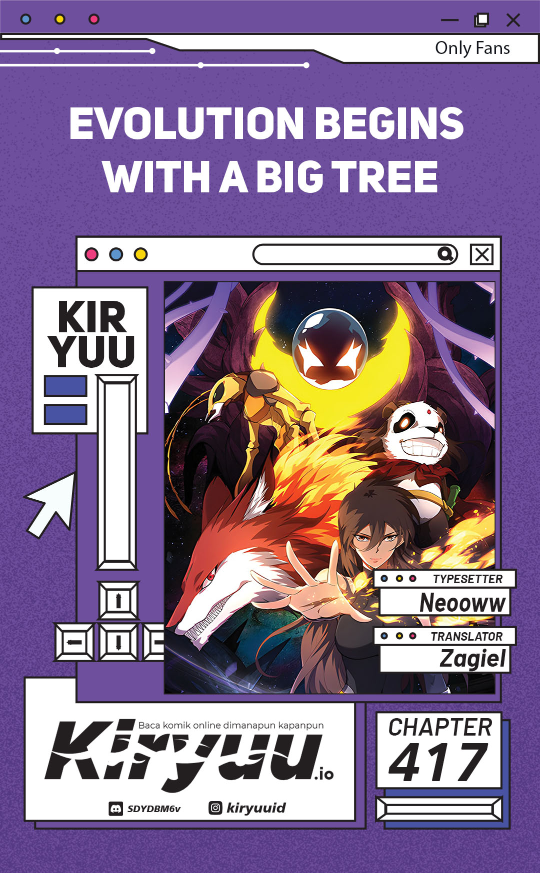 Evolution Begins With A Big Tree Chapter 417 Image 0