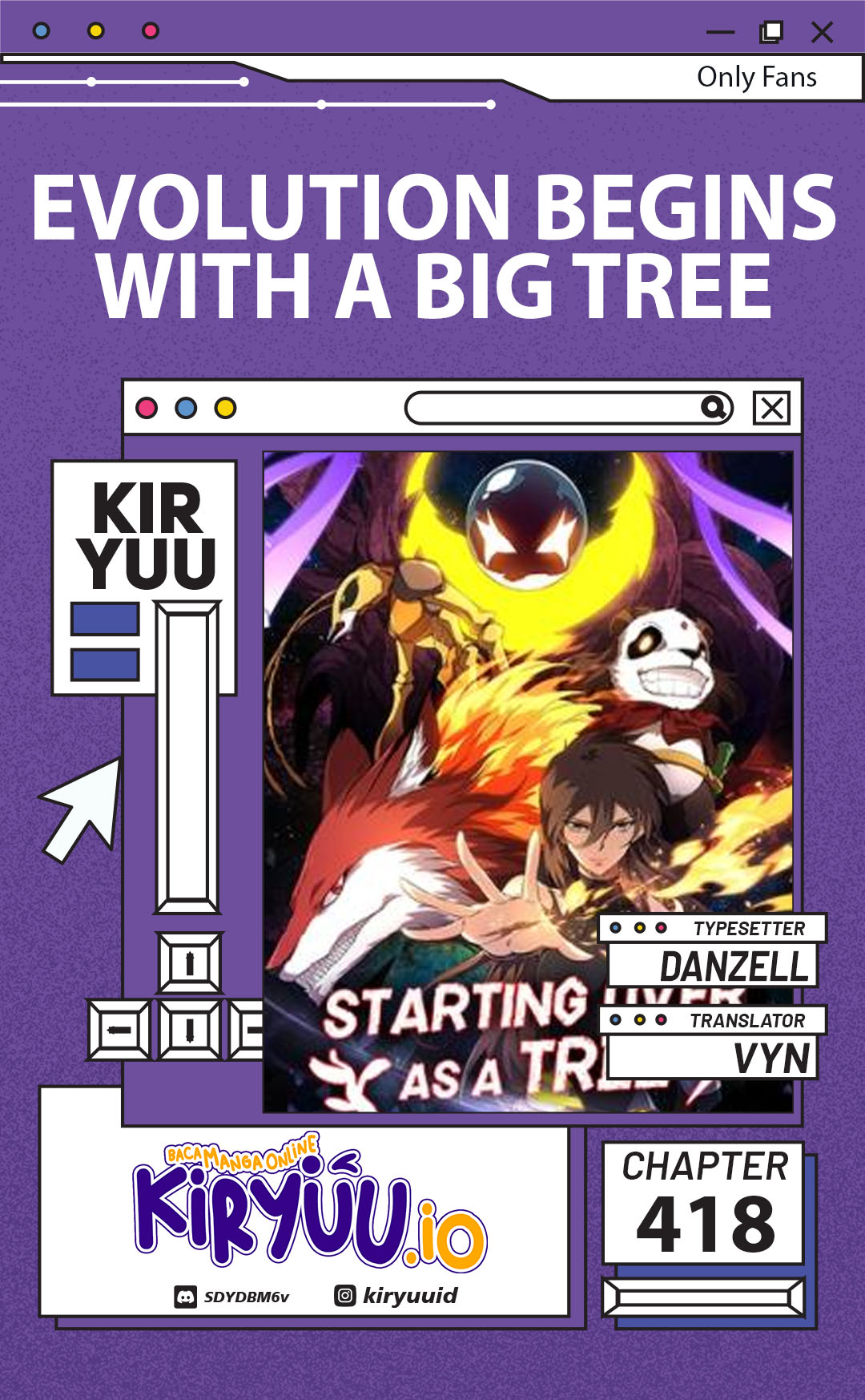 Evolution Begins With A Big Tree Chapter 418 Image 0