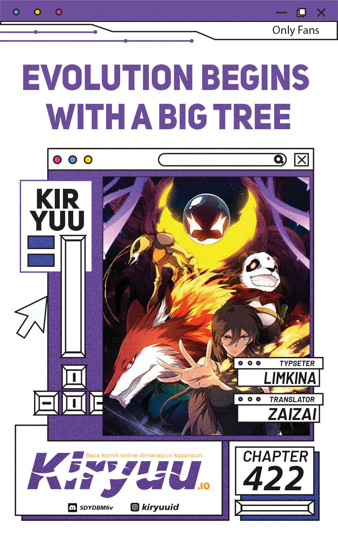 Evolution Begins With A Big Tree Chapter 422 Image 0