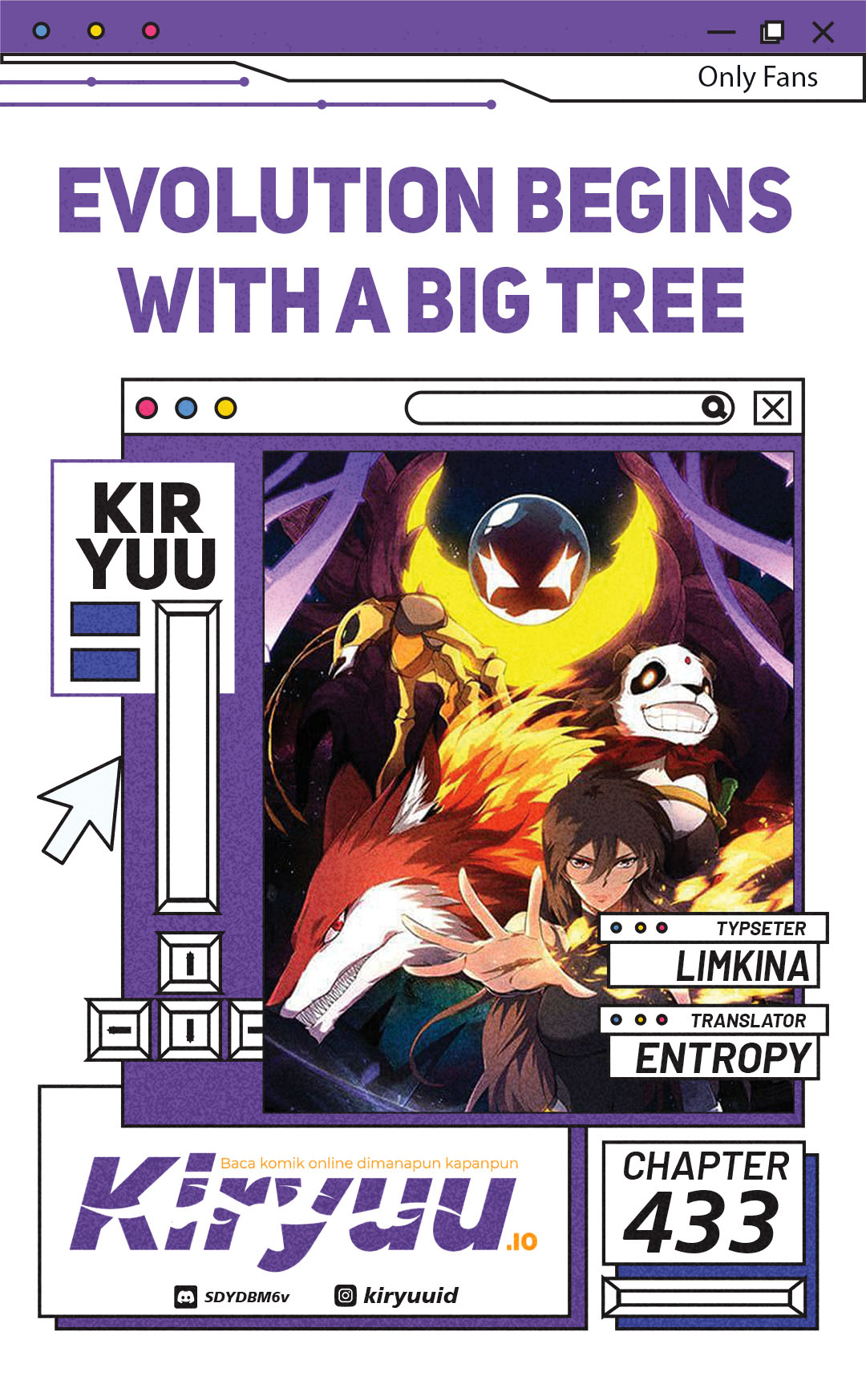 Evolution Begins With A Big Tree Chapter 433 Image 0