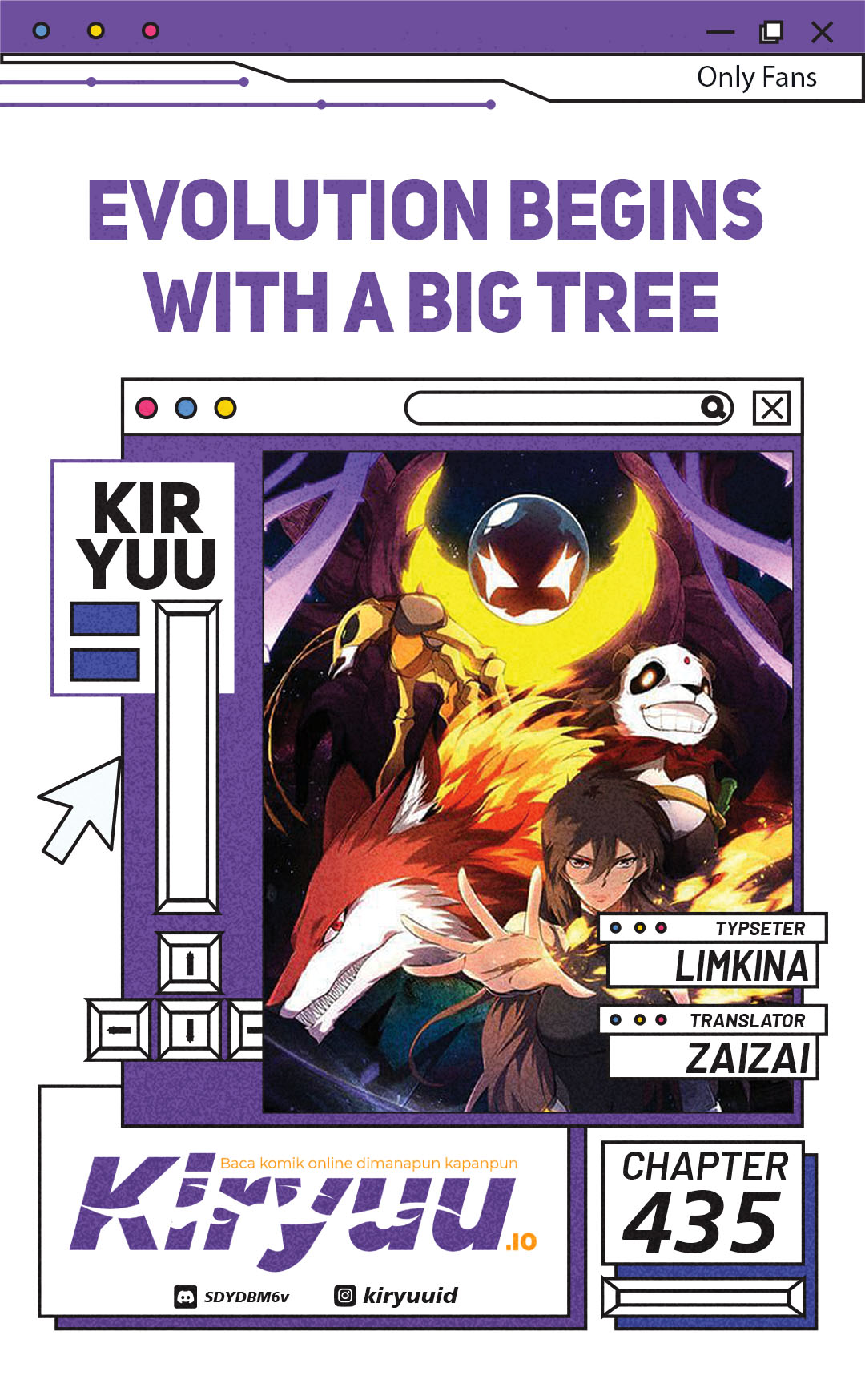 Evolution Begins With A Big Tree Chapter 435 Image 0