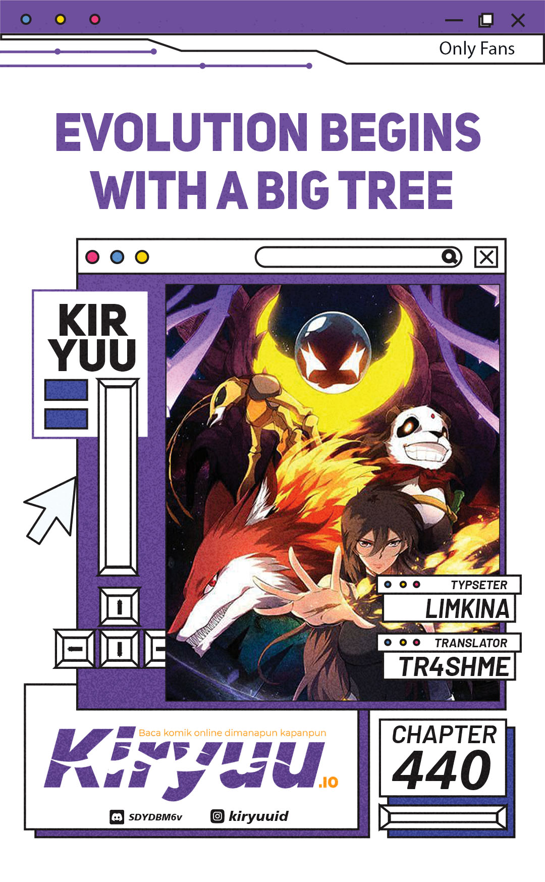 Evolution Begins With A Big Tree Chapter 440 Image 0