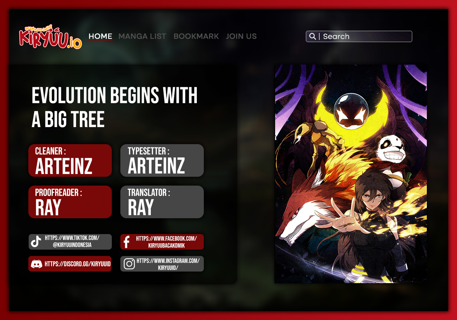 Evolution Begins With A Big Tree Chapter 449 Image 0