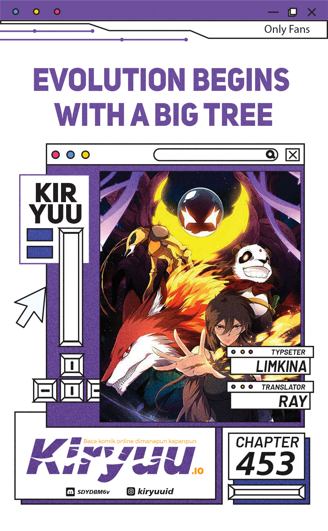 Evolution Begins With A Big Tree Chapter 453 Image 0