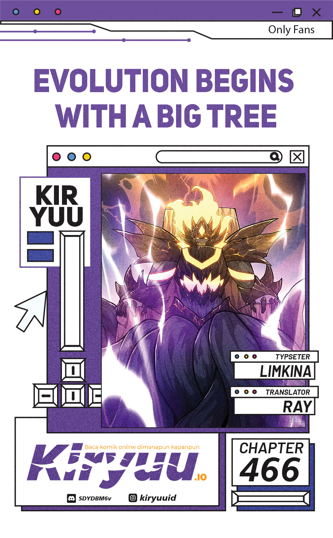 Evolution Begins With A Big Tree Chapter 466 Image 0