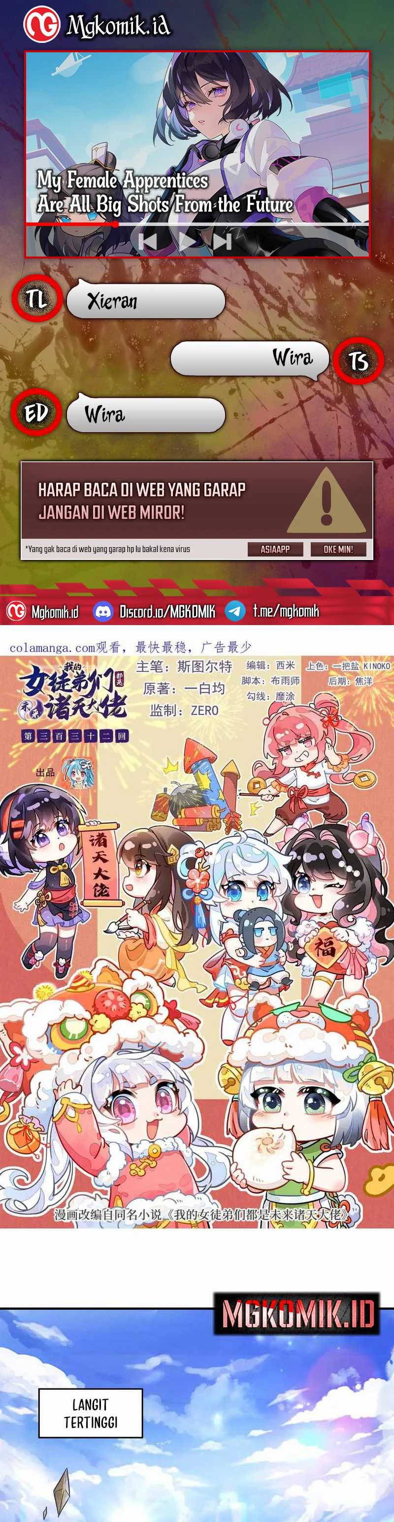 My Female Apprentices Are All Big Shots From the Future Chapter 332 Image 0