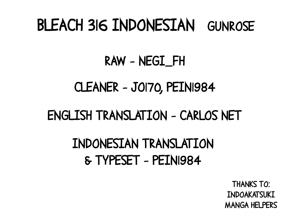 Bleach Chapter 316 Image 0