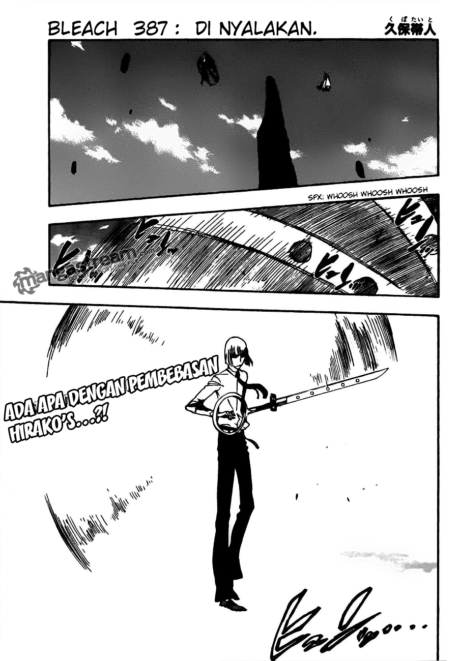 Bleach Chapter 387 Image 2